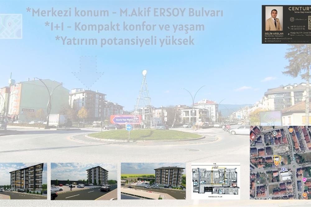 C21 BORAZANLAR MAHALLESİ SATILIK 1+1 DAİRE