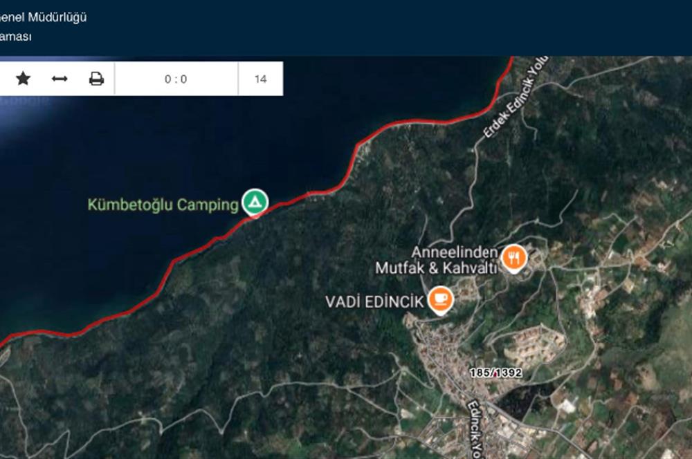 BANDIRMA'DA DENİZE YAKIN 244 m² ARSA C21BAL