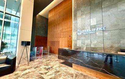 Seba Satılık Ofis 251m2+17m2 Bahçe Kullanımlı Dekorasyonlu