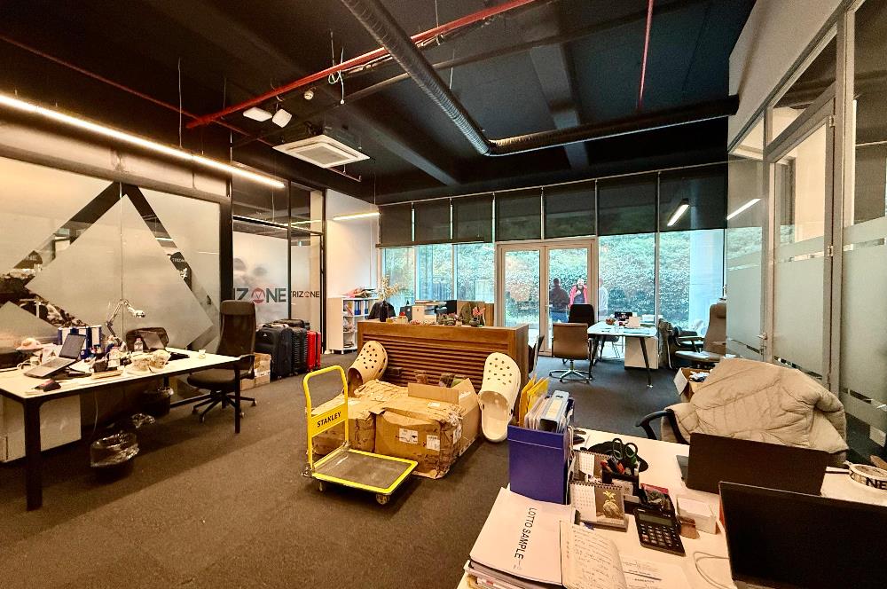 Seba Satılık Ofis 251m2+17m2 Bahçe Kullanımlı Dekorasyonlu
