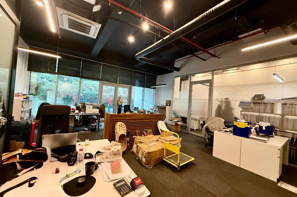 Seba Satılık Ofis 251m2+17m2 Bahçe Kullanımlı Dekorasyonlu