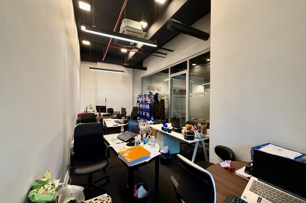 Seba Satılık Ofis 251m2+17m2 Bahçe Kullanımlı Dekorasyonlu