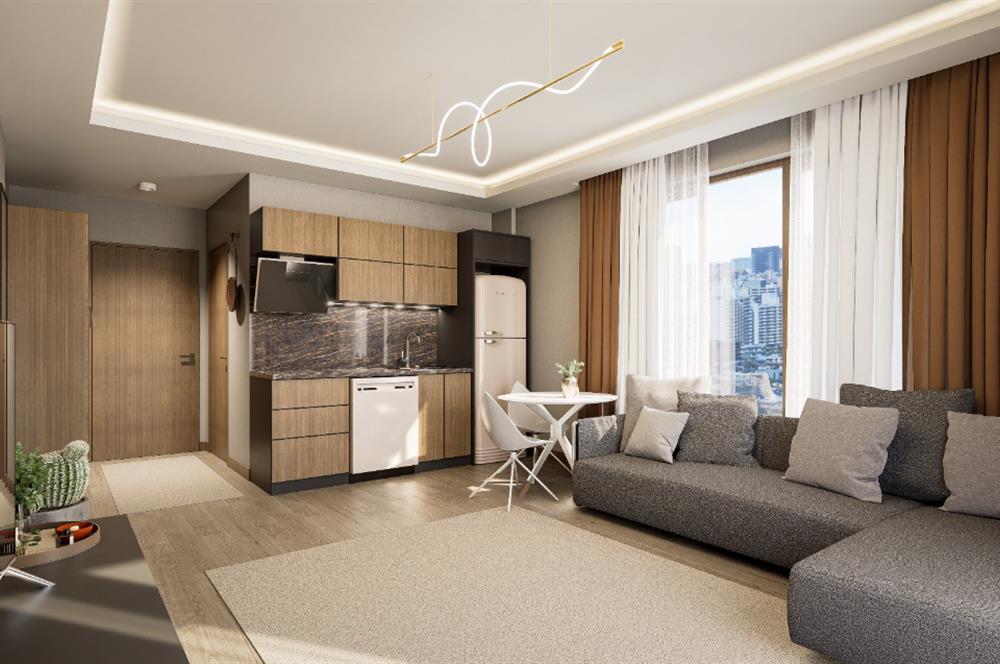 KARŞIYAKA MAH. 1+1 SATILIK SIFIR DAİRE