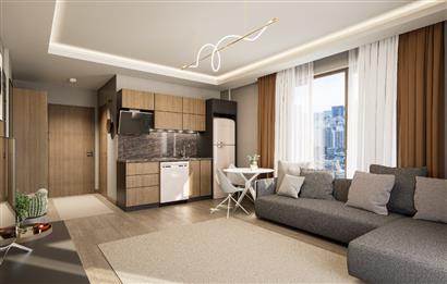 KARŞIYAKA MAH. 1+1 SATILIK SIFIR DAİRE