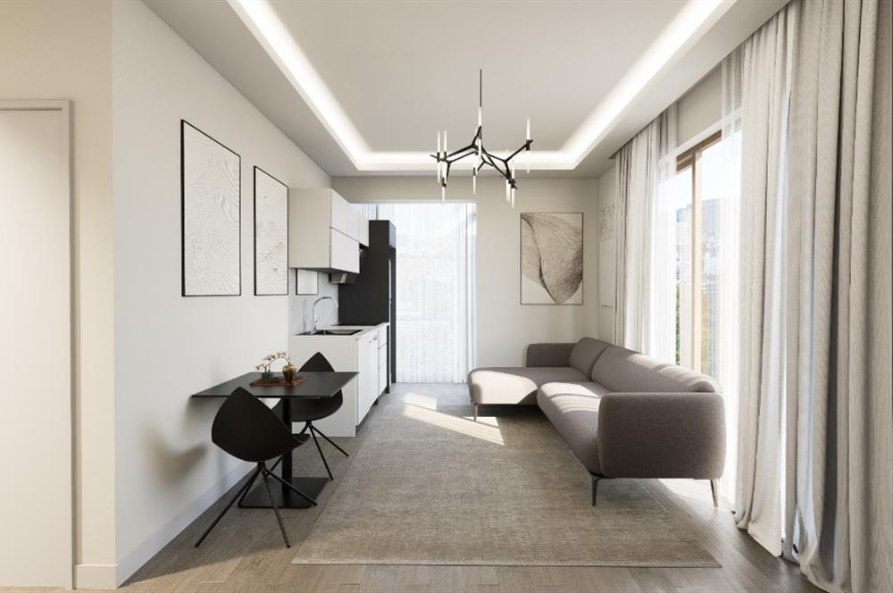 KARŞIYAKA MAH. 1+1 SATILIK SIFIR DAİRE