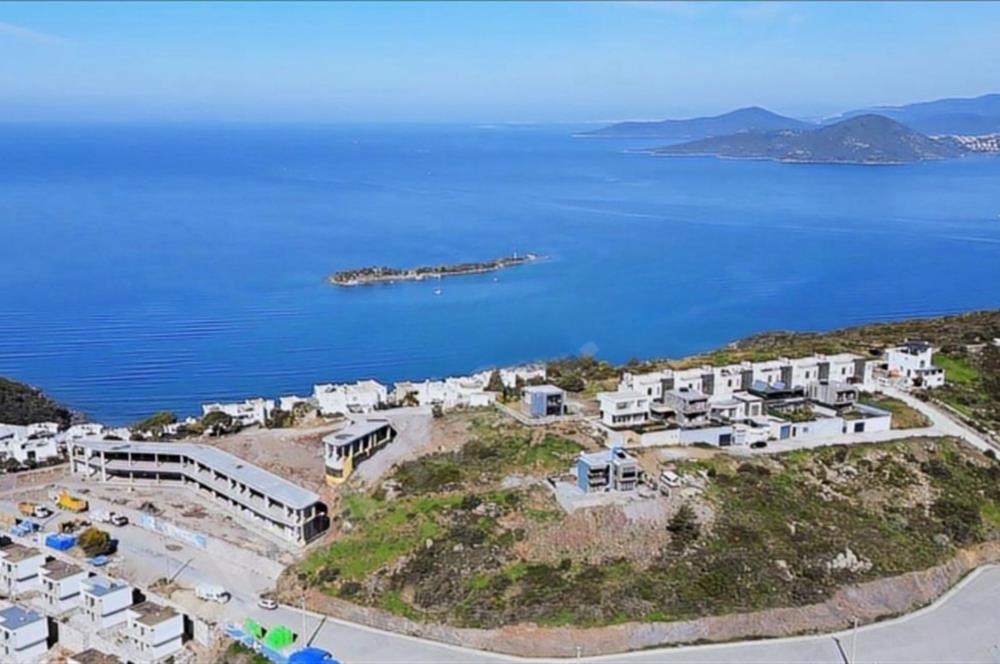 Milas Bogaziçi muhtesem deniz manzaralı satılık imarlı arsa