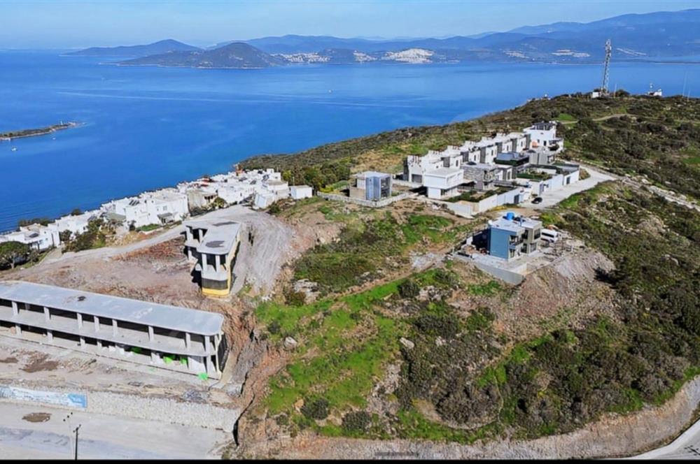 Milas Bogaziçi muhtesem deniz manzaralı satılık imarlı arsa
