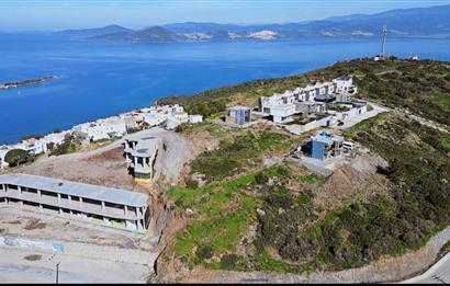 Milas Bogaziçi muhtesem deniz manzaralı satılık imarlı arsa