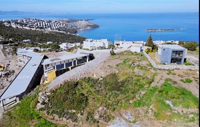 Milas Bogaziçi muhtesem deniz manzaralı satılık imarlı arsa