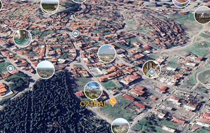 C21 BAL’DAN EDREMİT İBRAHİMCE’DE// YOLA YAKIN 199 m2 ARSA