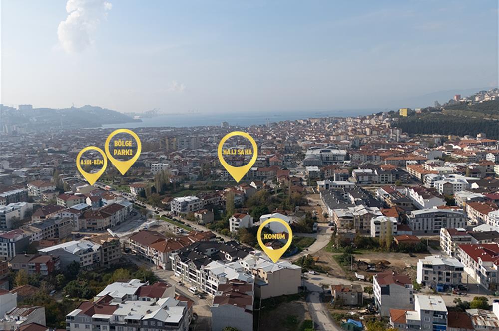 C21 Cius; Bölge Parkı Civ 3+1 Teraslı Dükkan Üstü Kiralık Daire