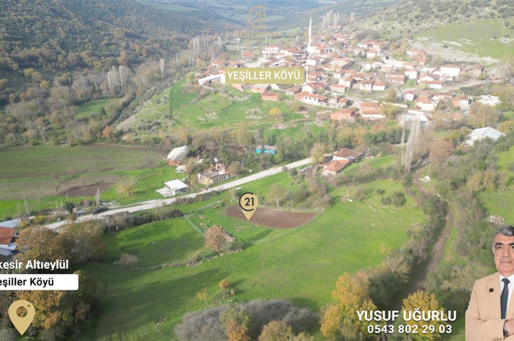 CENTURY21 Bal'DAN BALIKESİR-ALTIEYLÜL-YEŞİLLER MAHALLESİNDE SATILIK ARSAKLESİNDE SATILIK ARSALILESİNDE