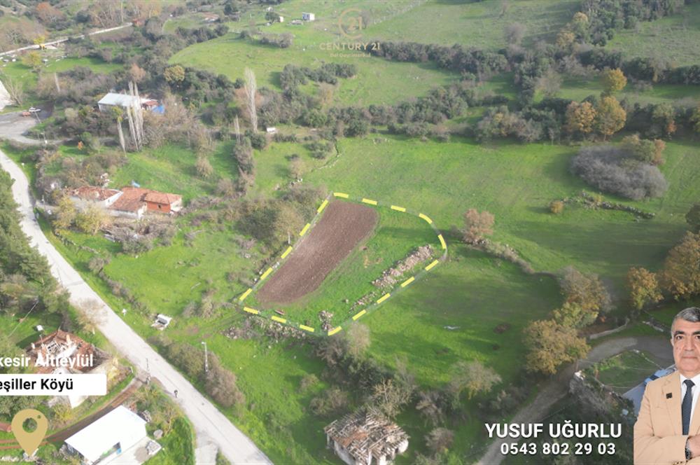 CENTURY21 Bal'DAN BALIKESİR-ALTIEYLÜL-YEŞİLLER MAHALLESİNDE SATILIK ARSAKLESİNDE SATILIK ARSALILESİNDE