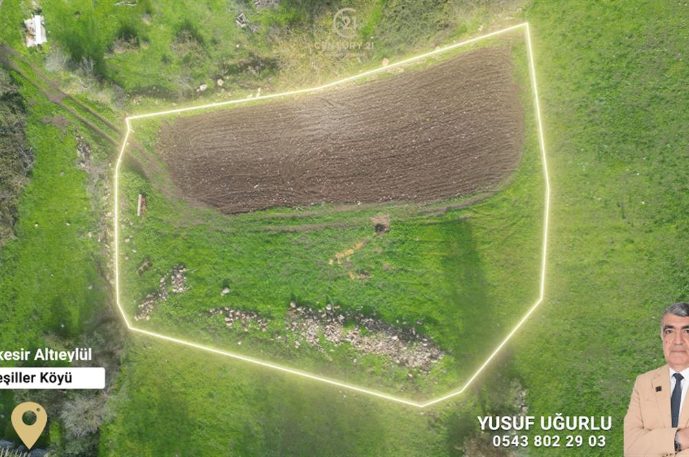 CENTURY21 Bal'DAN BALIKESİR-ALTIEYLÜL-YEŞİLLER MAHALLESİNDE SATILIK ARSAKLESİNDE SATILIK ARSALILESİNDE