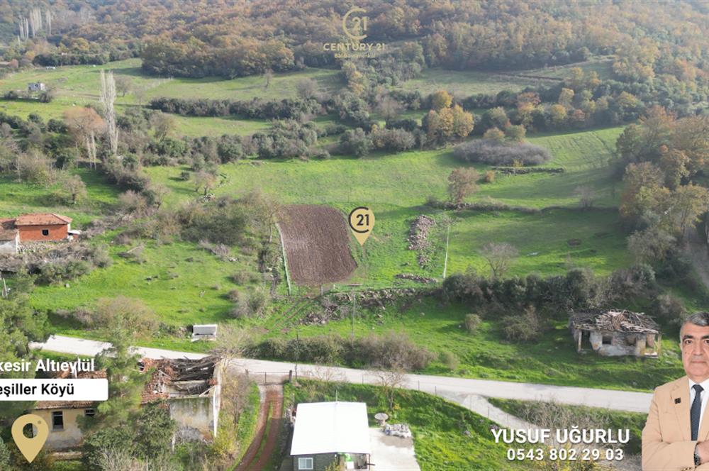 CENTURY21 Bal'DAN BALIKESİR-ALTIEYLÜL-YEŞİLLER MAHALLESİNDE SATILIK ARSAKLESİNDE SATILIK ARSALILESİNDE