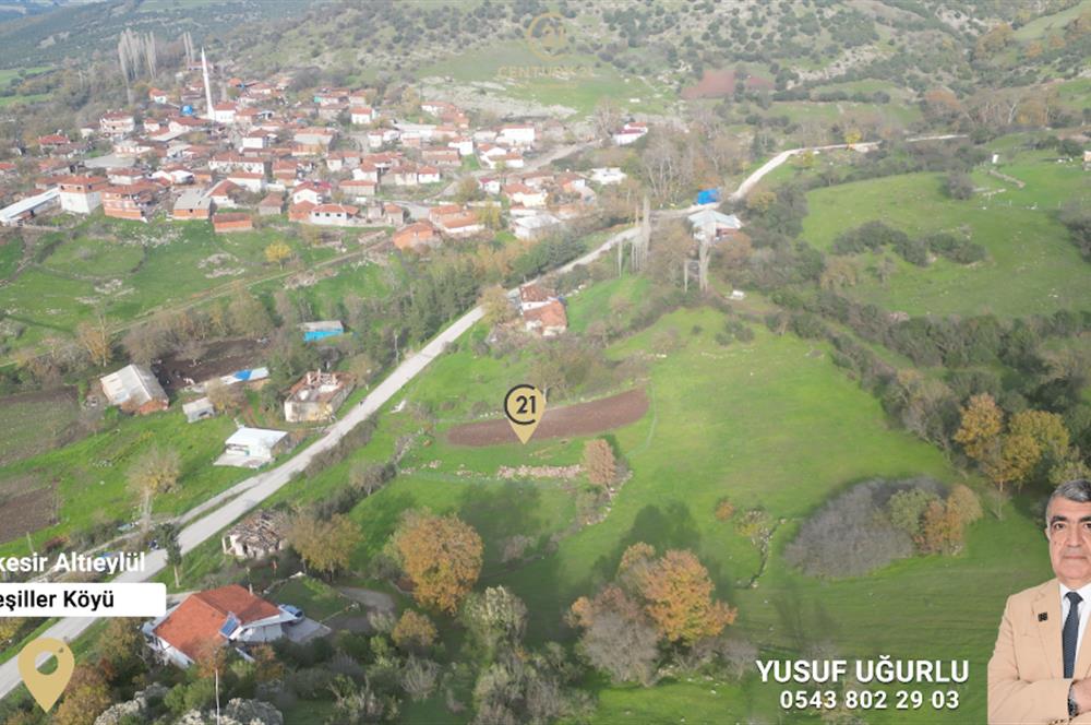 CENTURY21 Bal'DAN BALIKESİR-ALTIEYLÜL-YEŞİLLER MAHALLESİNDE SATILIK ARSAKLESİNDE SATILIK ARSALILESİNDE