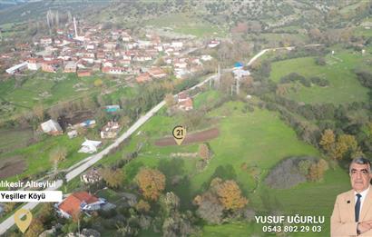 CENTURY21 Bal'DAN BALIKESİR-ALTIEYLÜL-YEŞİLLER MAHALLESİNDE SATILIK ARSAKLESİNDE SATILIK ARSALILESİNDE
