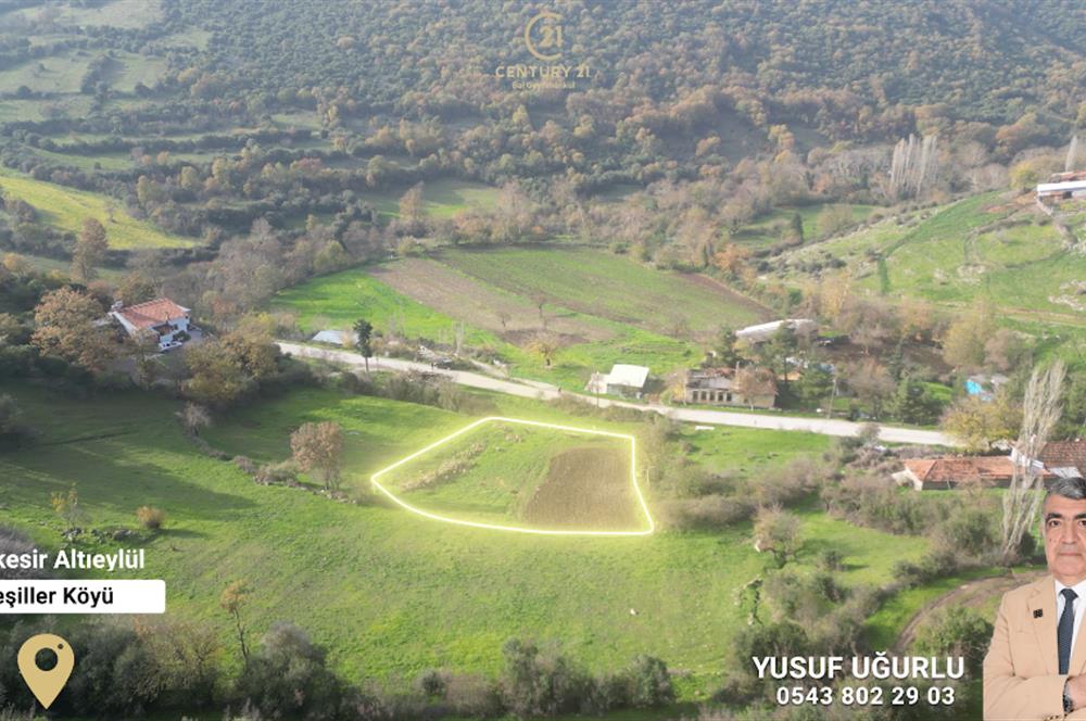 CENTURY21 Bal'DAN BALIKESİR-ALTIEYLÜL-YEŞİLLER MAHALLESİNDE SATILIK ARSAKLESİNDE SATILIK ARSALILESİNDE
