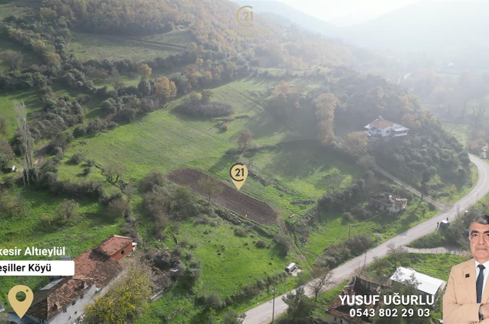 CENTURY21 Bal'DAN BALIKESİR-ALTIEYLÜL-YEŞİLLER MAHALLESİNDE SATILIK ARSAKLESİNDE SATILIK ARSALILESİNDE