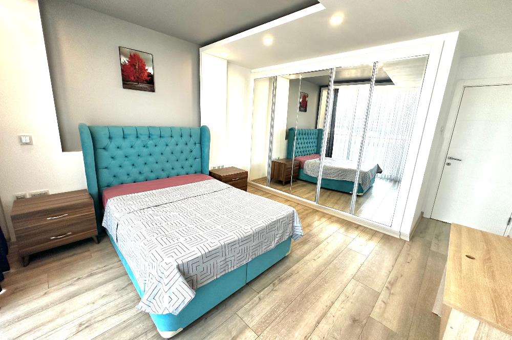 Akacan Elegance Sitesi Full Deniz ve Havuz Manzaralı 3+1 Lüks Eşyalı Kiralık Daire