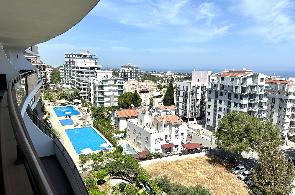 Akacan Elegance Sitesi Full Deniz ve Havuz Manzaralı 3+1 Lüks Eşyalı Kiralık Köşe Daire