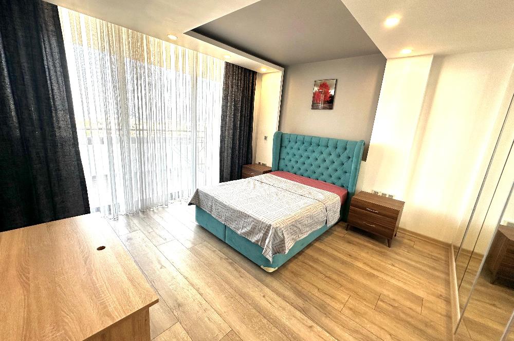 Akacan Elegance Sitesi Full Deniz ve Havuz Manzaralı 3+1 Lüks Eşyalı Kiralık Daire