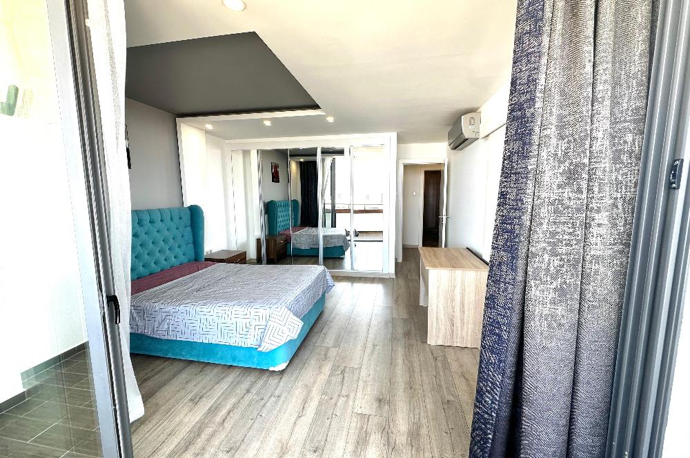 Akacan Elegance Sitesi Full Deniz ve Havuz Manzaralı 3+1 Lüks Eşyalı Kiralık Daire