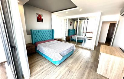 Akacan Elegance Sitesi Full Deniz ve Havuz Manzaralı 3+1 Lüks Eşyalı Kiralık Daire