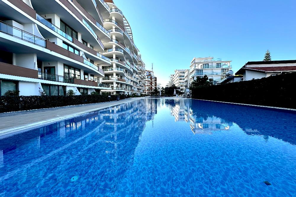 Akacan Elegance Sitesi Full Deniz ve Havuz Manzaralı 3+1 Lüks Eşyalı Kiralık Köşe Daire