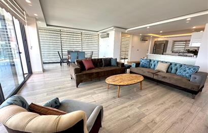 Akacan Elegance Sitesi Full Deniz ve Havuz Manzaralı 3+1 Lüks Eşyalı Kiralık Köşe Daire