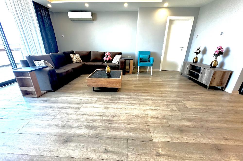 Akacan Elegance Sitesi Full Deniz ve Havuz Manzaralı 3+1 Lüks Eşyalı Kiralık Daire