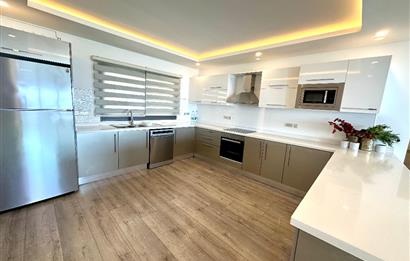 Akacan Elegance Sitesi Full Deniz ve Havuz Manzaralı 3+1 Lüks Eşyalı Kiralık Köşe Daire