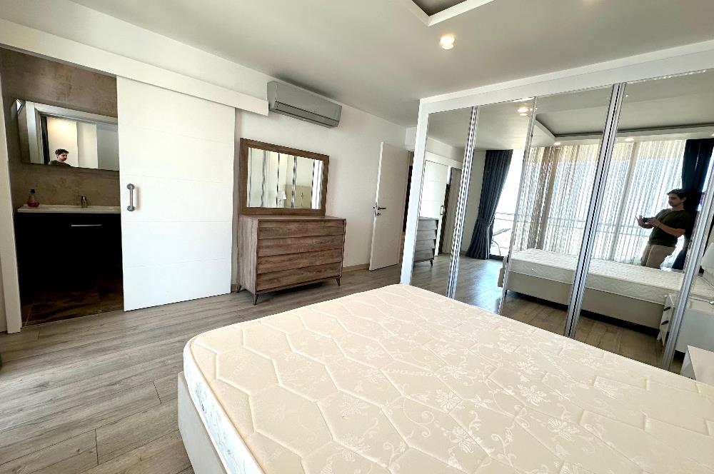 Akacan Elegance Sitesi Full Deniz ve Havuz Manzaralı 3+1 Lüks Eşyalı Kiralık Köşe Daire