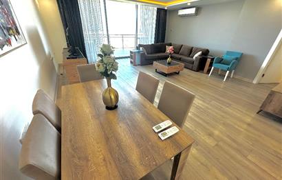 Akacan Elegance Sitesi Full Deniz ve Havuz Manzaralı 3+1 Lüks Eşyalı Kiralık Daire