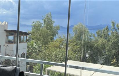 Bodrum Kumbahçe Manzaralı Mobilyalı Yıllık Kiralık Daire