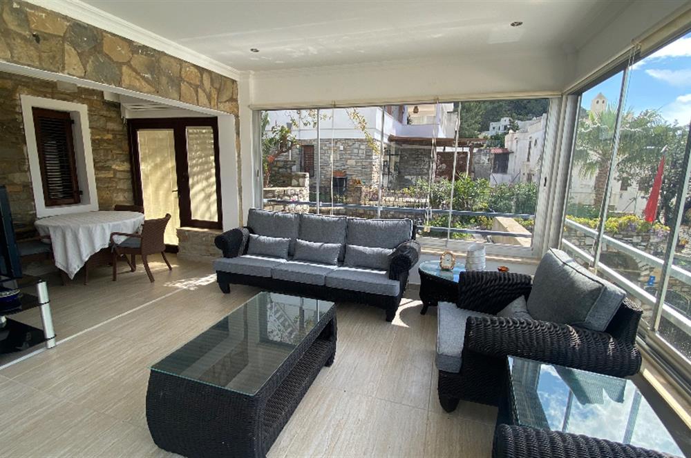 Bodrum Kumbahçe Manzaralı Mobilyalı Yıllık Kiralık Daire