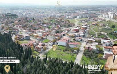 C21 BAL’DAN EDREMİT İBRAHİMCE’DE// YOLA YAKIN 199 m2 ARSA