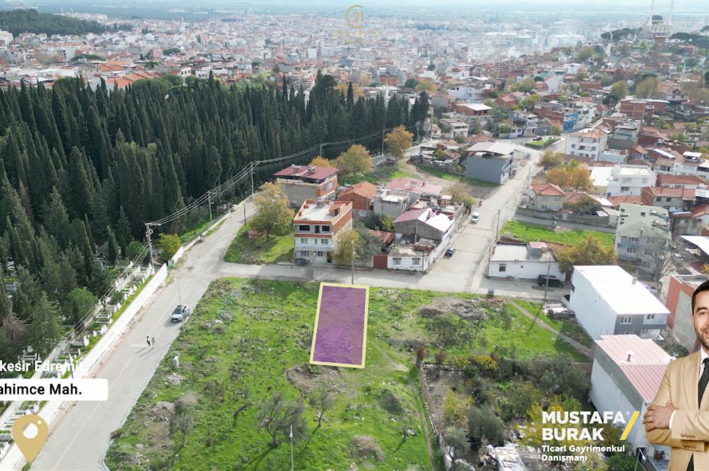 C21 BAL’DAN EDREMİT İBRAHİMCE’DE// YOLA YAKIN 199 m2 ARSA