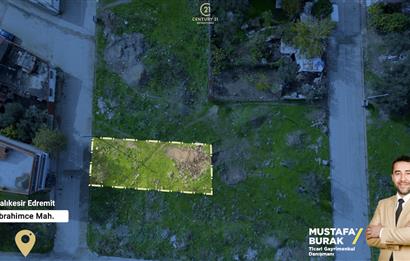 C21 BAL’DAN EDREMİT İBRAHİMCE’DE// YOLA YAKIN 199 m2 ARSA