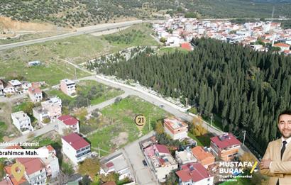 C21 BAL’DAN EDREMİT İBRAHİMCE’DE// YOLA YAKIN 199 m2 ARSA