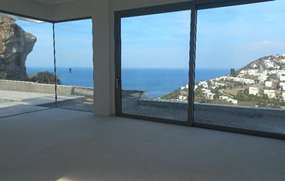 Bodrum Yalıkavak Panaromik deniz manzaralı satılık tek kat sıfır villa