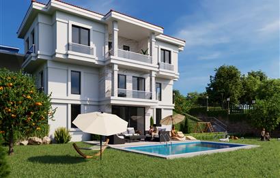 Muğla Ula'da Lüks Tripleks Villa 