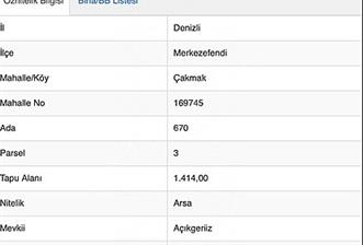 Çakmak Göveçlik Bölgesi 5 Kat imarlı Satılık Arsa - 3 - 30406