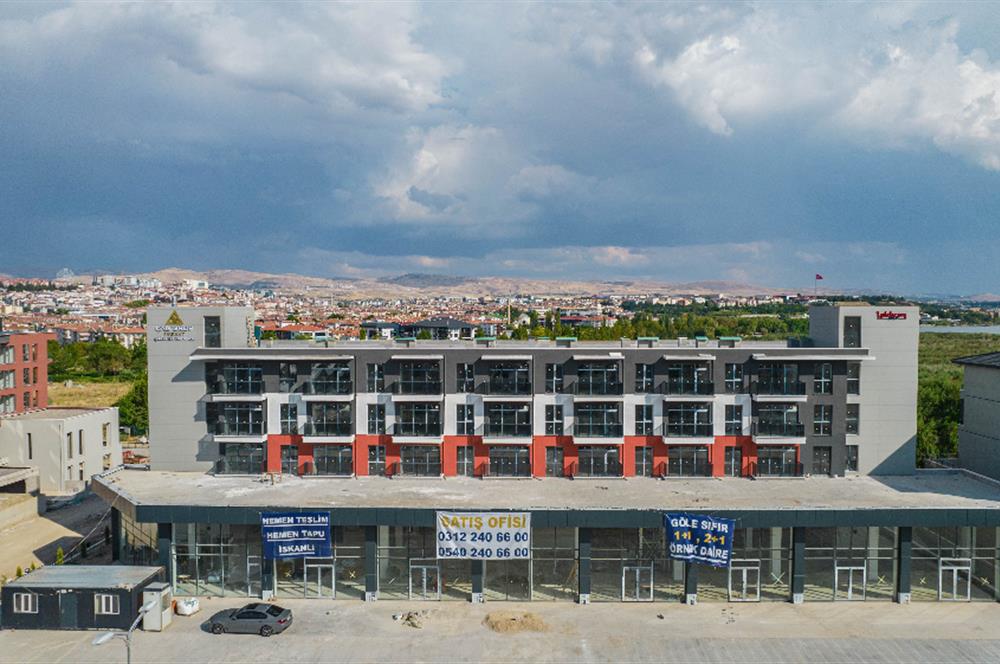 MOGAN GÖLÜ’NE SIFIR KONUMDA 1+1 KİRALIK DAİRE