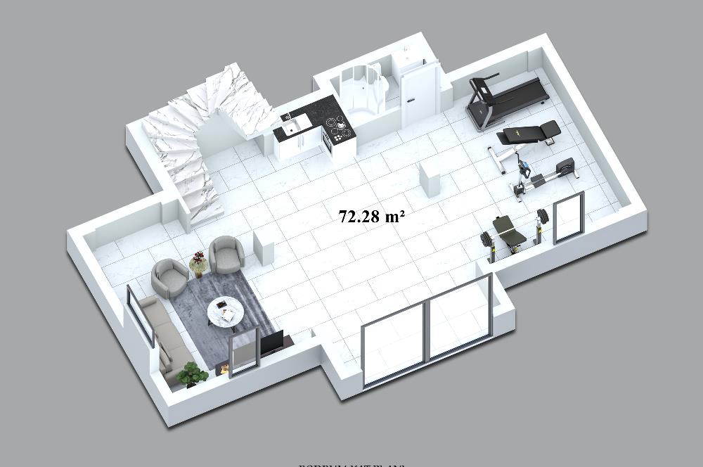 Muğla Ula'da Lüks Tripleks Villa 