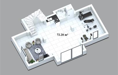Muğla Ula'da Lüks Tripleks Villa 