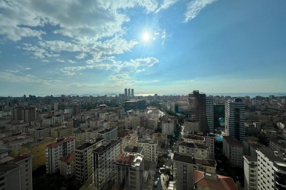 C21 ROOF'dan 16.ETAP FULL DENİZ MANZARALI 21.KAT 3+1 KİRALIK