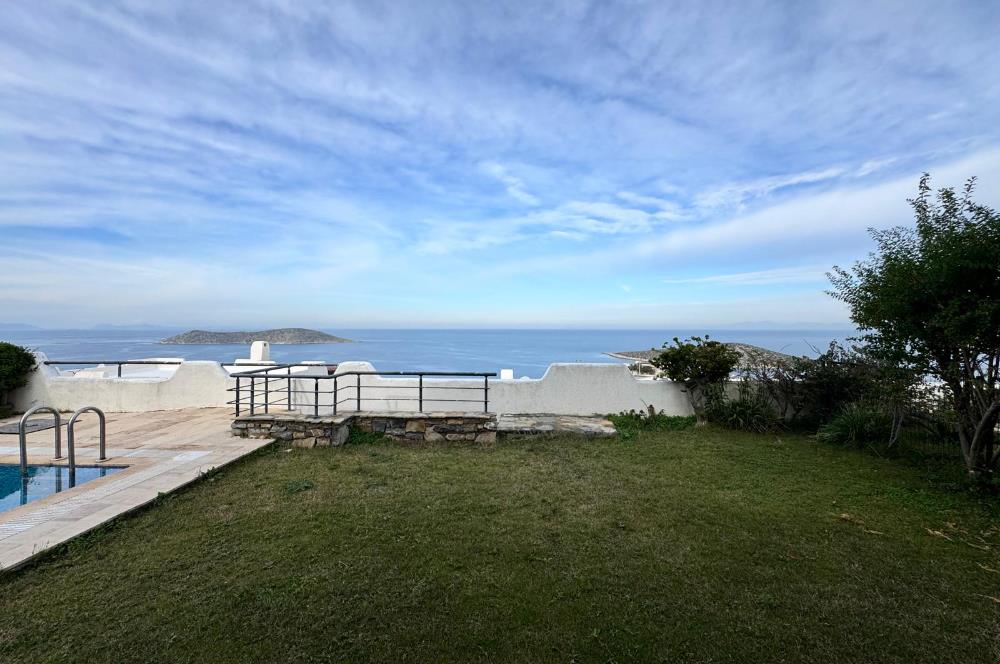 Bodrum Koyunbaba Deniz Manzaralı Havuzlu Villa