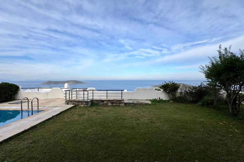 Bodrum Koyunbaba Deniz Manzaralı Havuzlu Villa