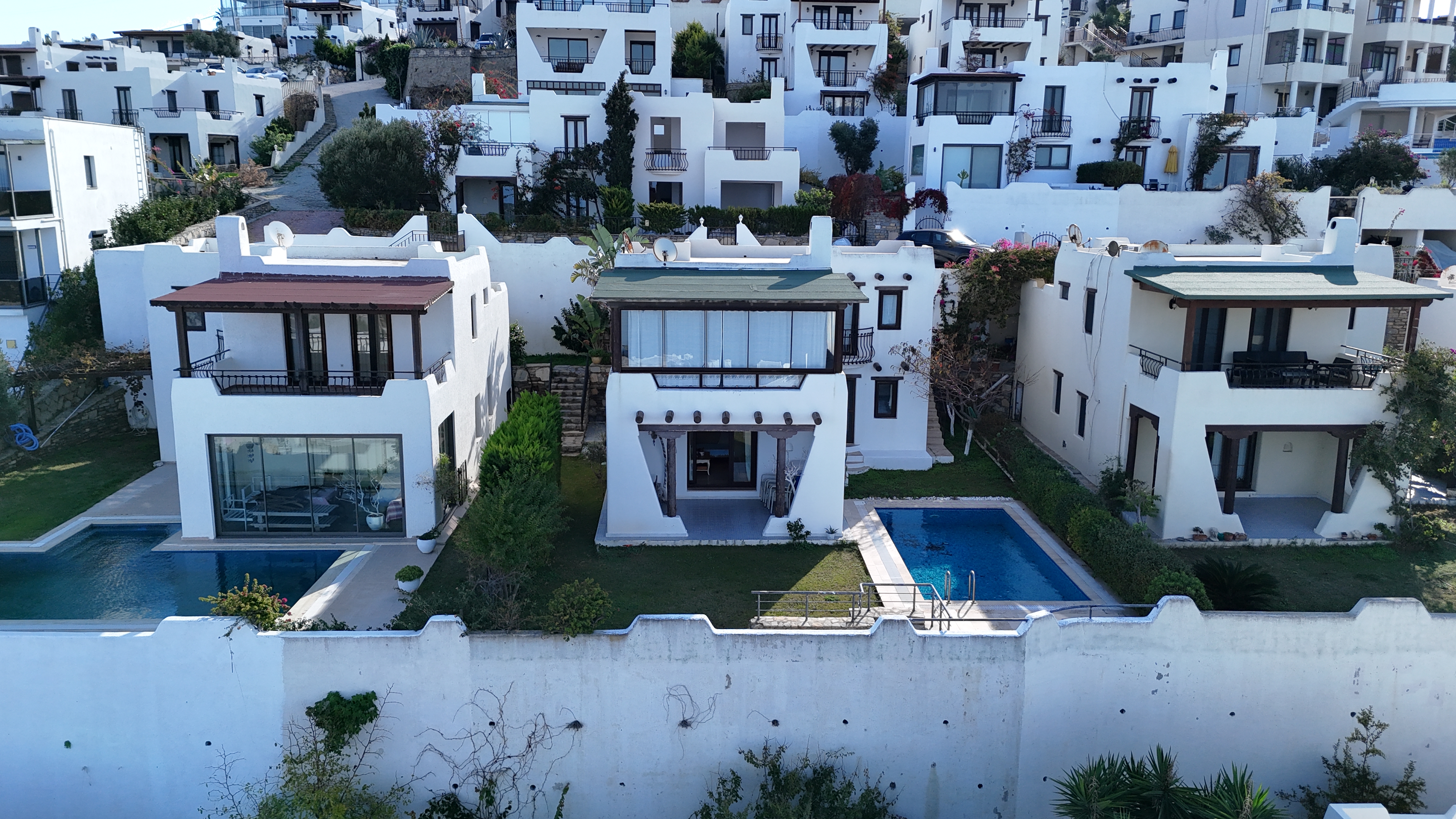 Bodrum Koyunbaba Deniz Manzaralı Havuzlu Villa